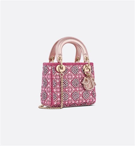 mini sac dior rose